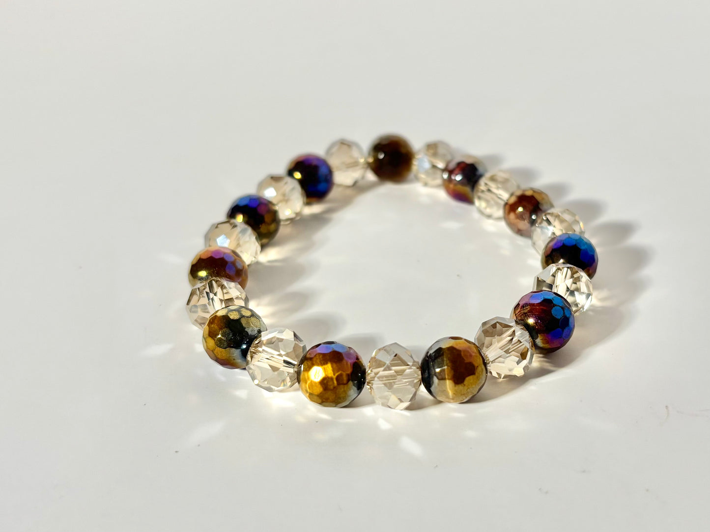 Multicolored Tiger’s Eye Bracelet Set