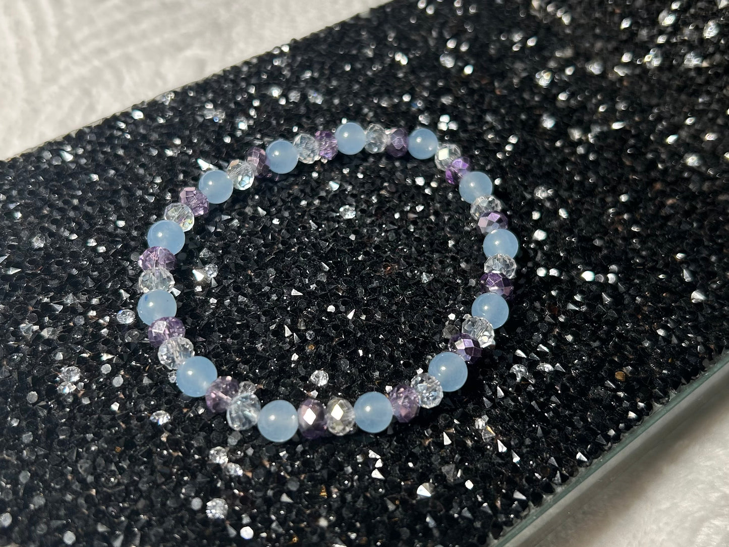 Tranquility | 6mm Blue Jade Bracelet